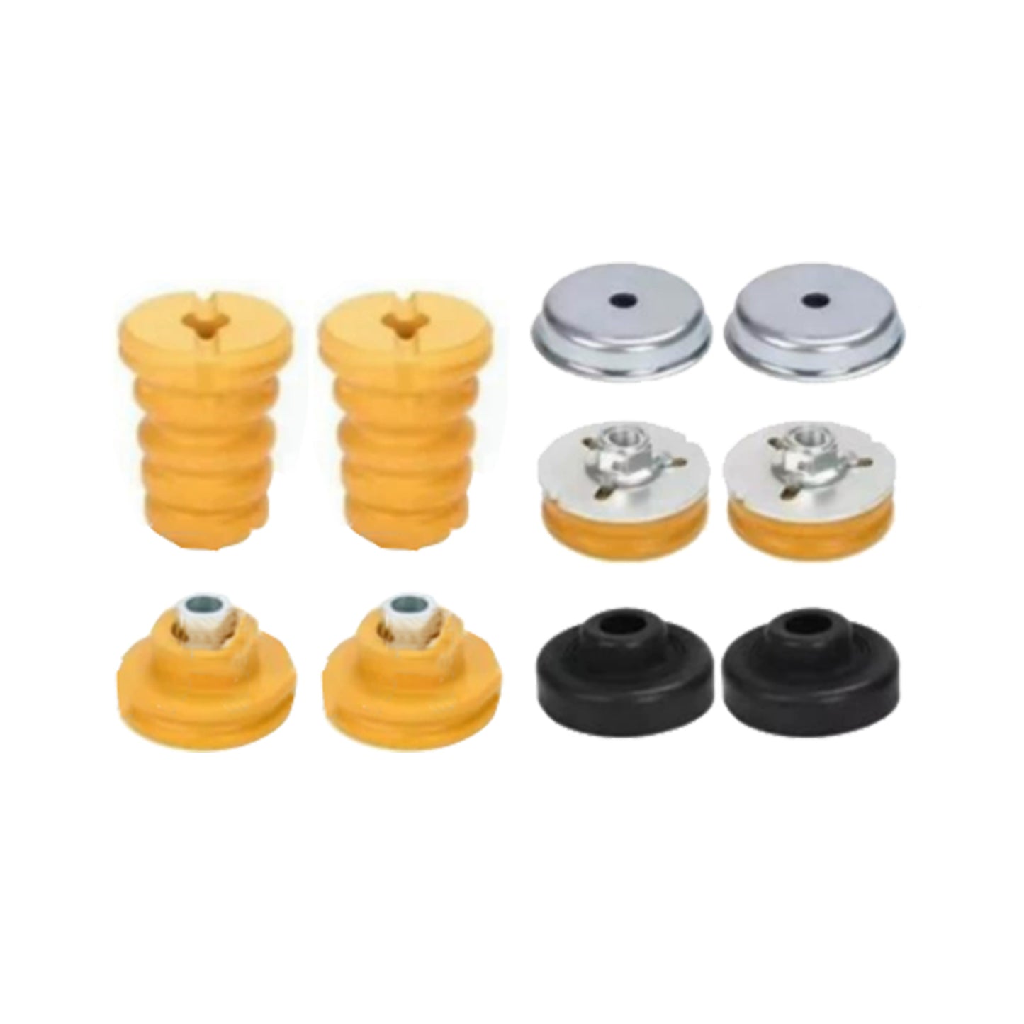 Pair Rear Strut Mount Tops Bump Stop Suitable For BMW 1' E87/E88 3'E 91/E92/E90