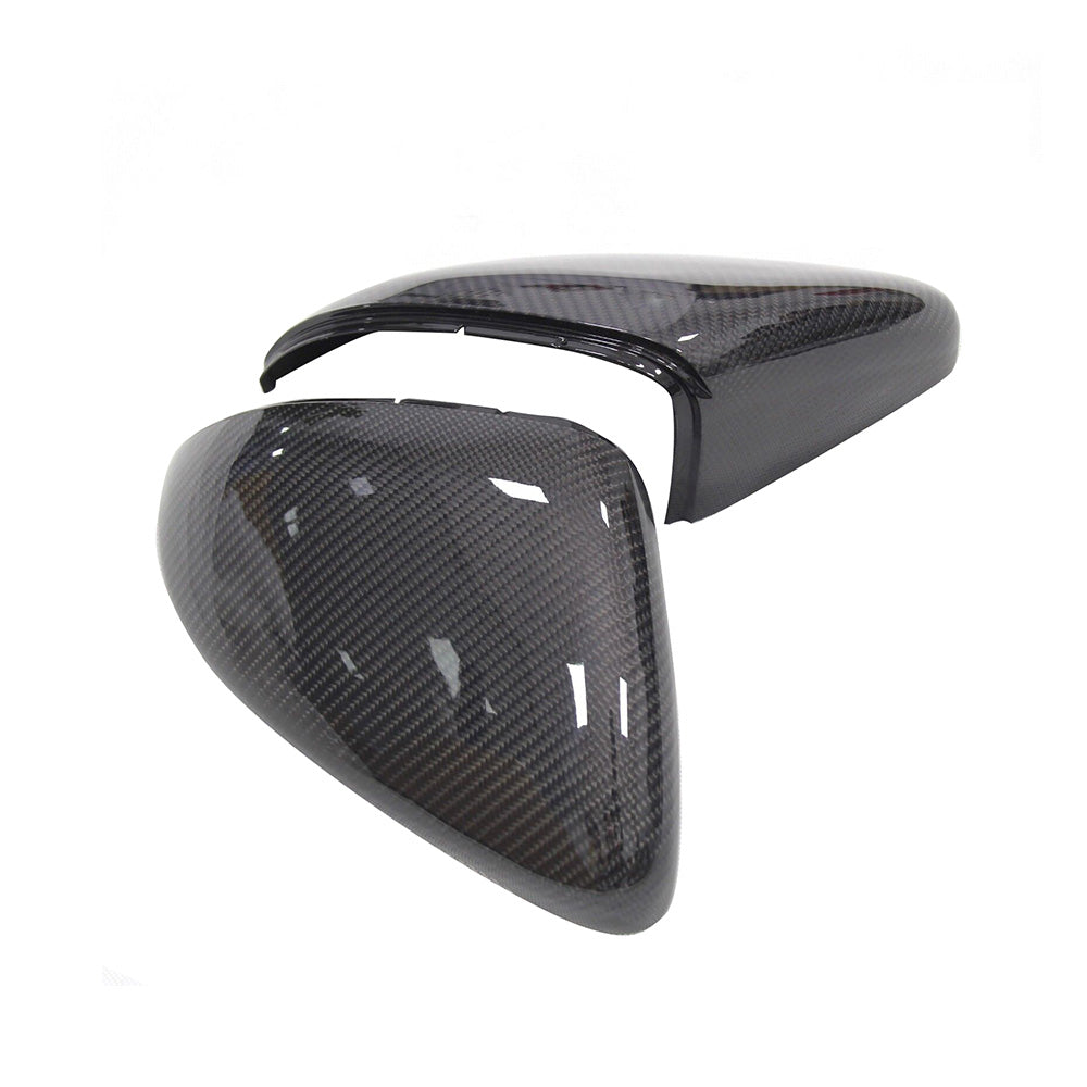 Carbon Fiber Mirror Caps Suitable For Volkswagen VW Golf MK7 MK7.5 TSI TDI GTI R
