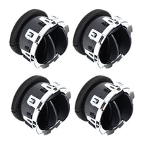 {{ 4x Dash Air Vents Black Chrome Suitable For Ford F-250 F-350 Super Duty 08-16 }} - Buy Car Parts Online at {{ Kaka Auto Parts }}.