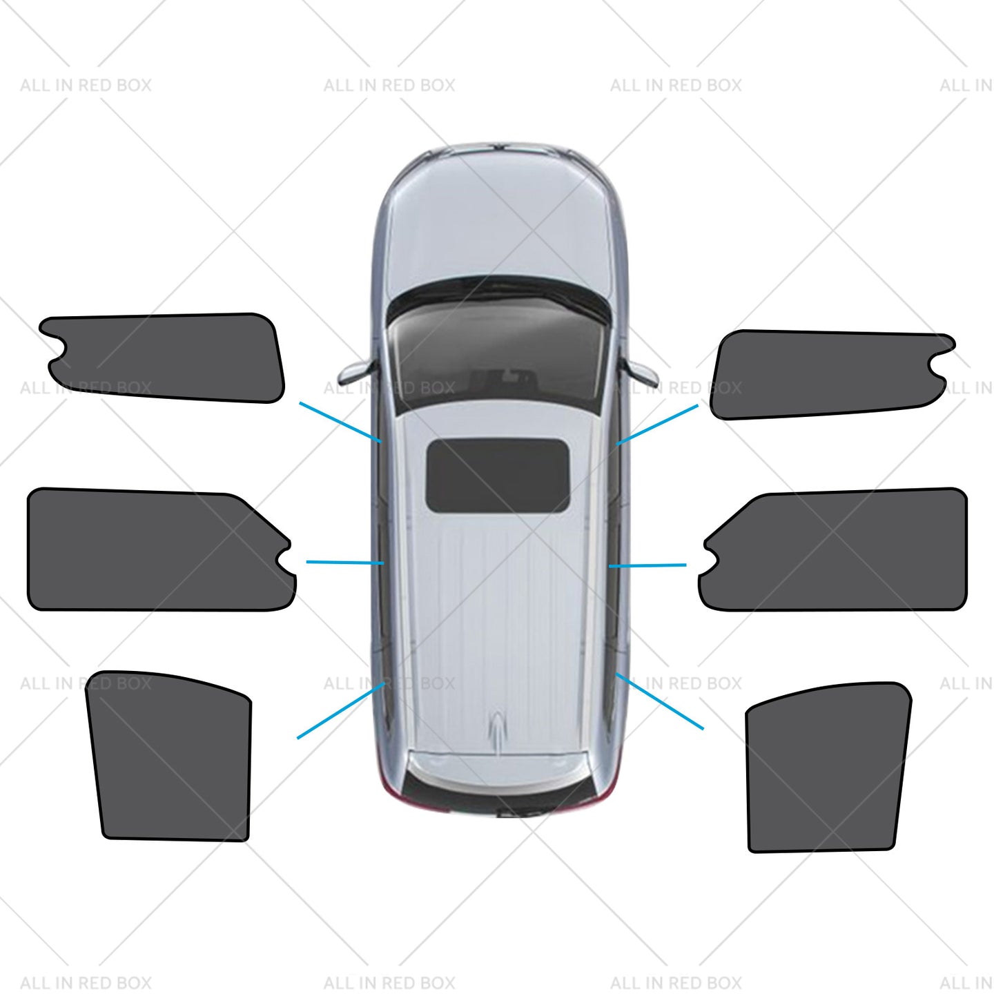 {{ Car Window Shades Suitable for LDV G10 2014-Present UVB&UVA Protection }} - Buy Car Parts Online at {{ Kaka Auto Parts }}.