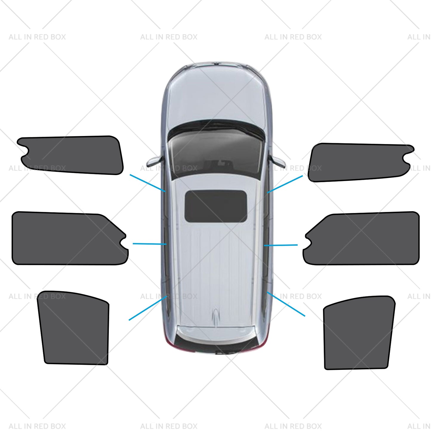 {{ Car Window Shades Suitable for LDV G10 2014-Present UVB&UVA Protection }} - Buy Car Parts Online at {{ Kaka Auto Parts }}.