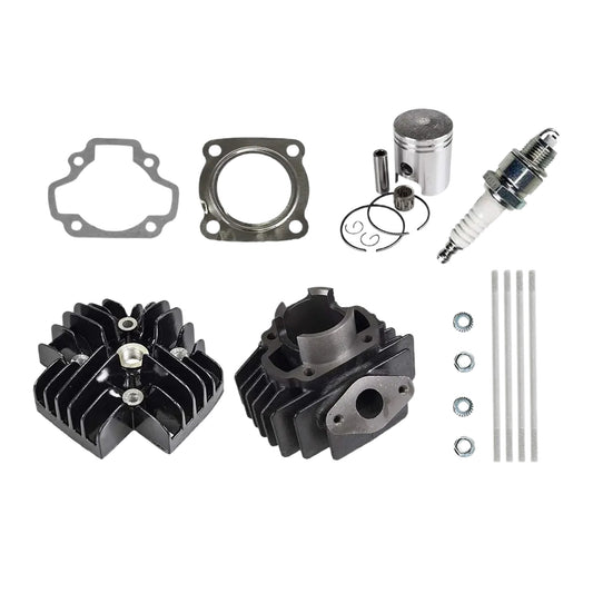 Rebuild Cylinder Head Bore & Piston Kit Suitable For Yamaha PW50 Peewee50