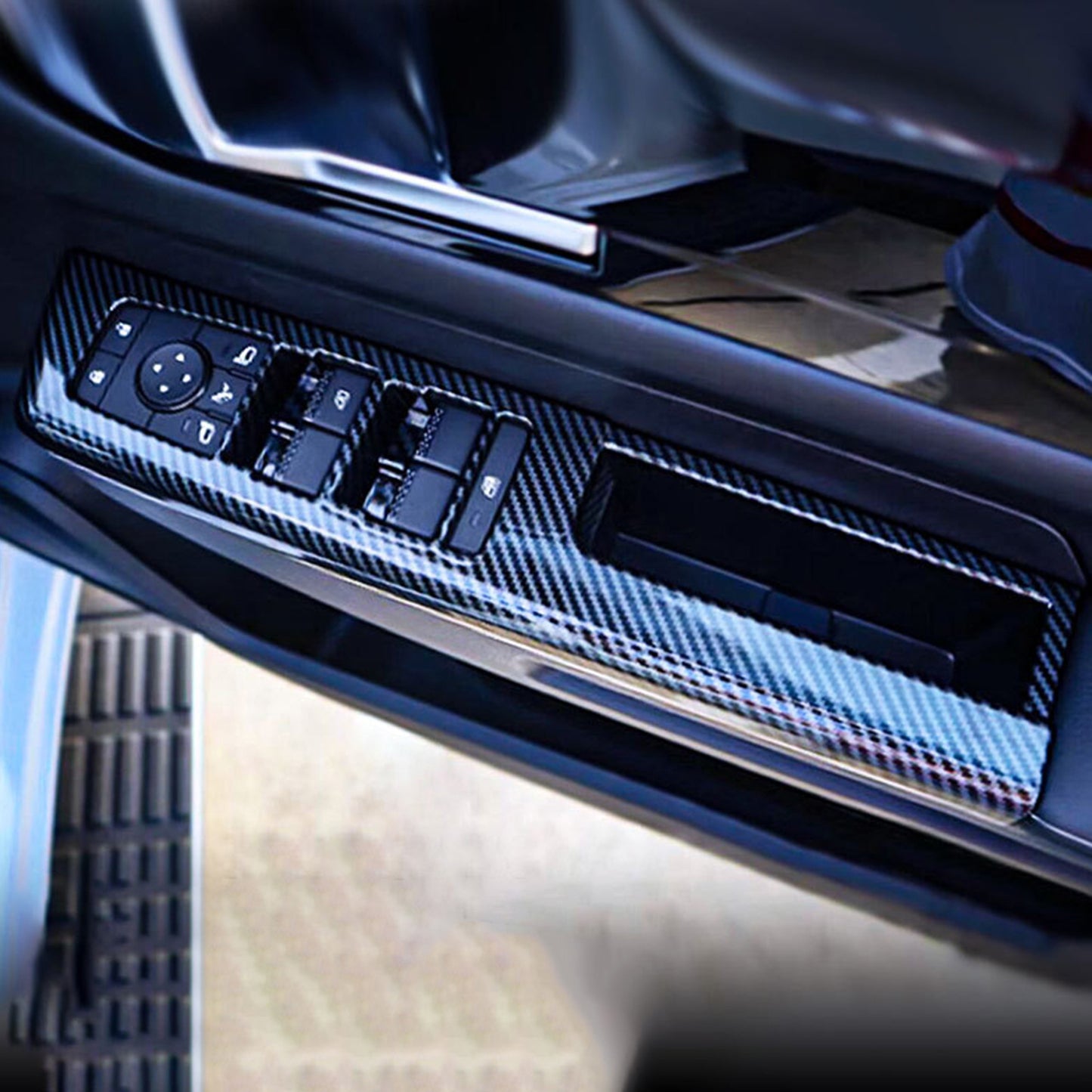 {{ Inner Window Lift & Handle Panel Cover Trim Suitable For Mitsubishi Triton 23-25 }} - Buy Car Parts Online at {{ Kaka Auto Parts }}.