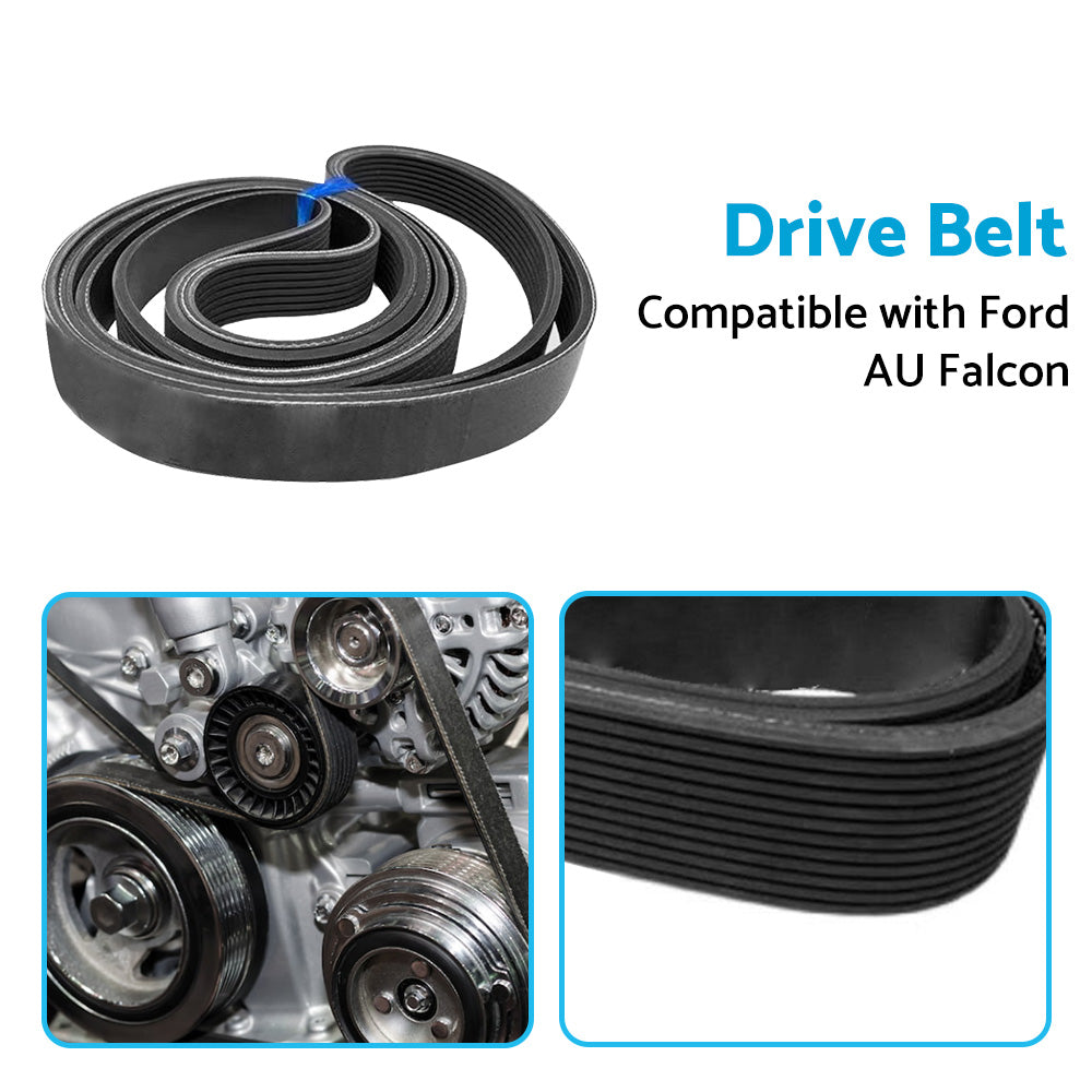 {{ Fan Serpentine Drive Belt 6PK2380 Suitable for Ford AU Falcon 6cyl 4ltr 98-02 }} - Buy Car Parts Online at {{ Kaka Auto Parts }}.