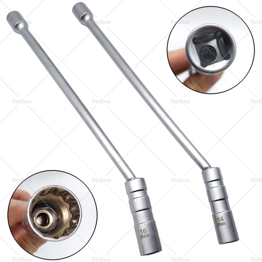 {{ 14/16 MM Thin Wall Magnetic Swivel Spark Plug Socket 12Point Removal Tools }} - Buy Car Parts Online at {{ Kaka Auto Parts }}.