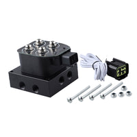Air Suspension Valve Block Remote Kit Suitable For Vehicle Motorcycle 200PSI 12V