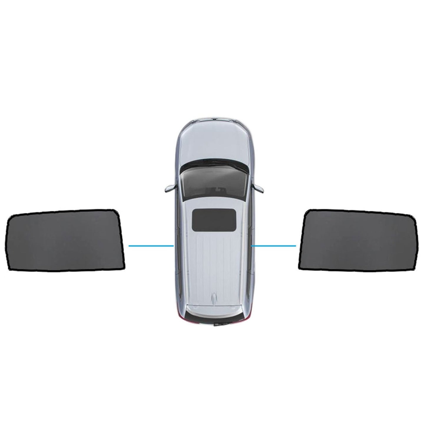 {{ Magnetic Sun Shades Suitable for Mercedes Benz GLB X247 20+  Windows Sun Blind }} - Buy Car Parts Online at {{ Kaka Auto Parts }}.