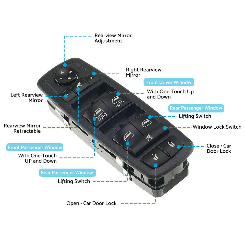 Electric Power Master Window Switch Suitable For Jeep Grand Cherokee 68184803AA