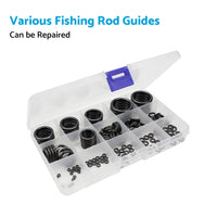 {{ 160Pcs 3. 7mm-30mm Ceramic Fishing Rod Guide Rings Wear Resistant Rod Repair Kit }} - Buy Car Parts Online at {{ Kaka Auto Parts }}.