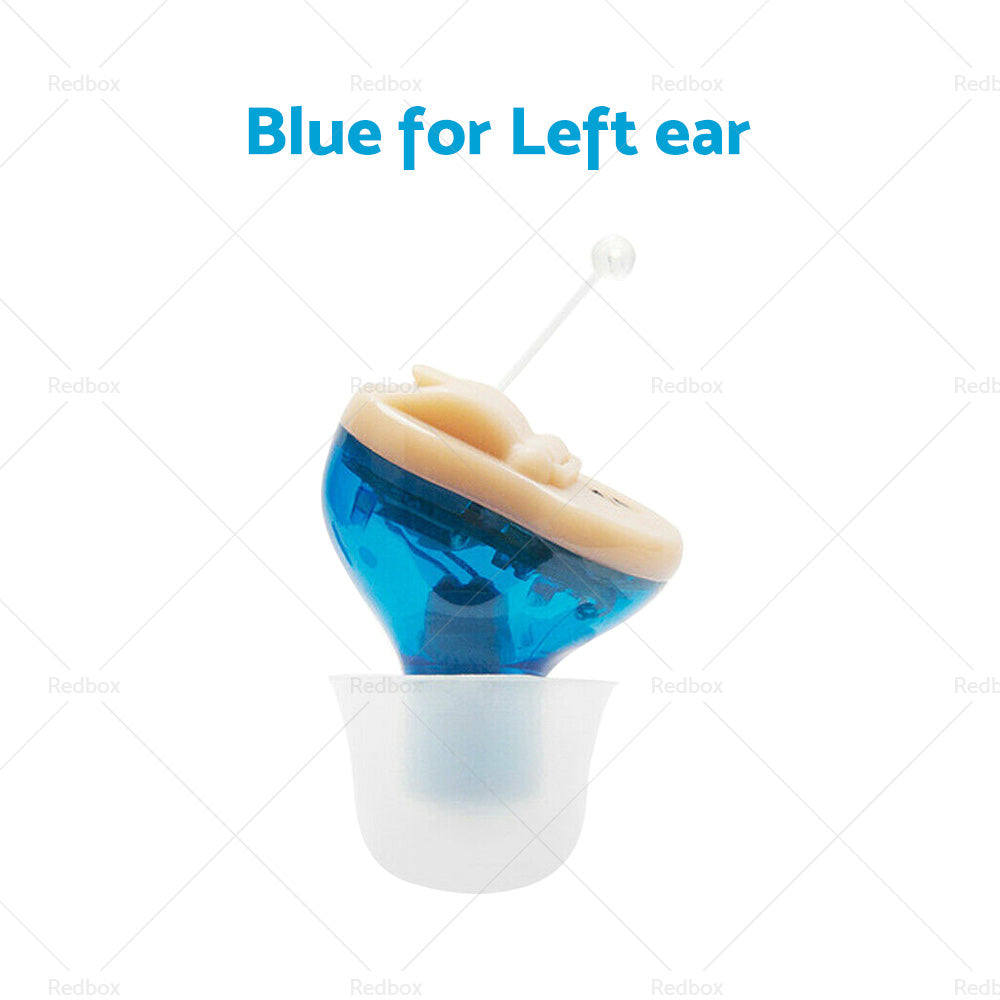 Digital Invisible Hearing Aid MiNi CIC Small Sound Voice Amplifier Enhancer L R