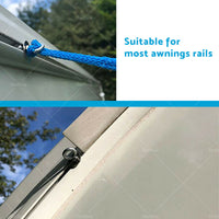 {{ 2 or 4 or 8PCS Awning Rail Stoppers Rail Track Screws for Boat Caravan Stainless Steel }} - Buy Car Parts Online at {{ Kaka Auto Parts }}.