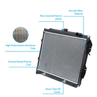 {{ Radiator Suitable For Toyota Hilux RN85 RN90 YN85 22R 21R Petrol 2. 4 AT MT 88-97 }} - Buy Car Parts Online at {{ Kaka Auto Parts }}.
