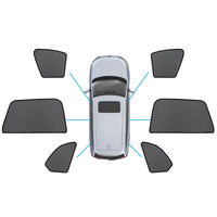 {{ Car Window Sun Shade Magnetic Sun Blind Mesh Suitable for BMW X5 F95 G05 2018-On }} - Buy Car Parts Online at {{ Kaka Auto Parts }}.