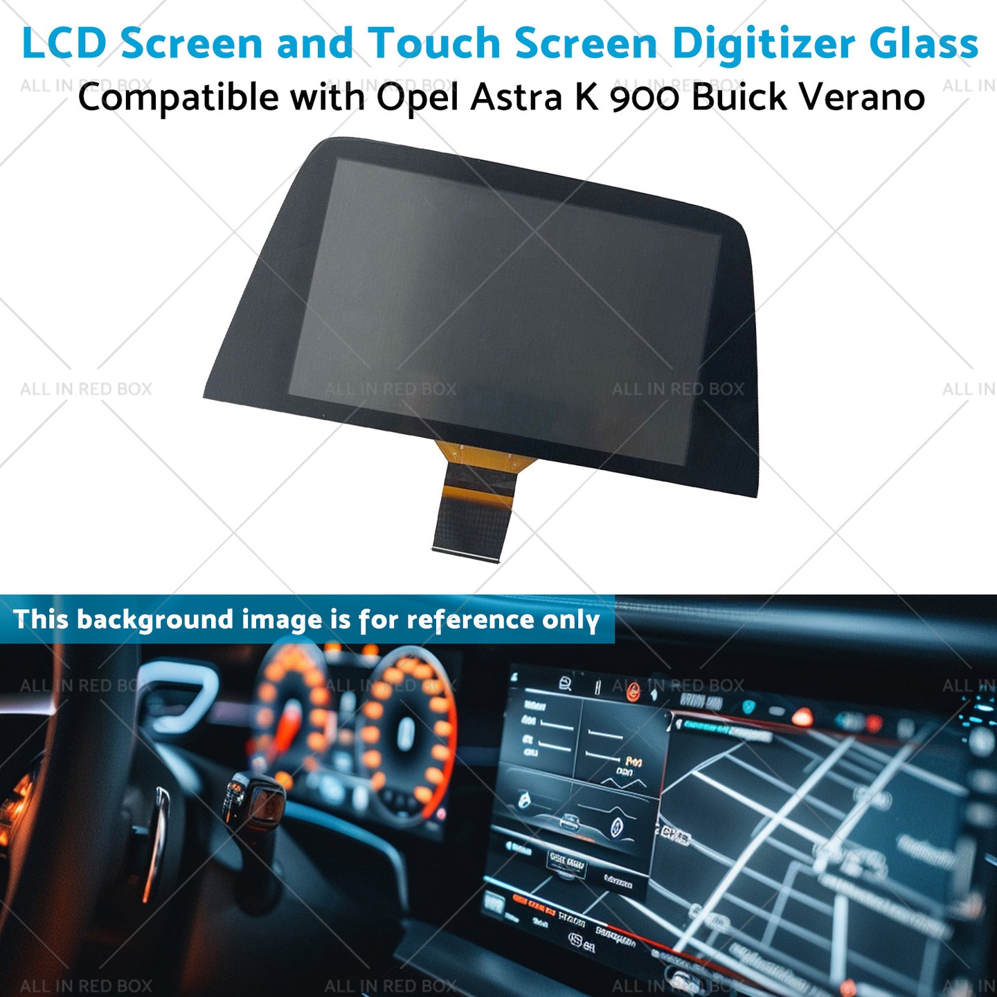 {{ LCD Screen and Touch Screen Digitizer Glass Suitable for Opel Astra K 900 15-19 }} - Buy Car Parts Online at {{ Kaka Auto Parts }}.
