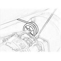 7PH1930 Dryer Drum Drive Belt Suitable For Electrolux Sensor Dry Models EDV5552 & EDV6552