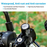 Motorcycle Helmet Lock 22mm 25mm Handlebar Frame Tube Suitable For Harley