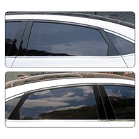 6x Black Window Trim Covers Suitable For Honda CR-V 2.4L 2007-2011