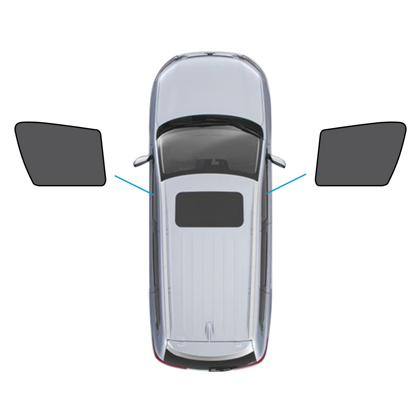 {{ Car Window Magnetic Mesh Sun Blind Shades Suitable for Lexus NX Series 14-21 }} - Buy Car Parts Online at {{ Kaka Auto Parts }}.