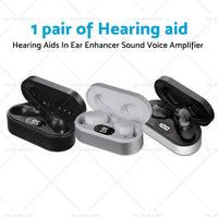 {{ 1 Pair Digital Rechargeable Hearing Aids In Ear Enhancer Sound Voice Amplifier }} - Buy Car Parts Online at {{ Kaka Auto Parts }}.
